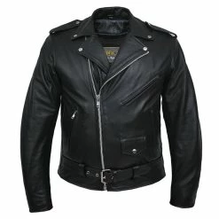 Men's Leather Biker Jacket UNIK