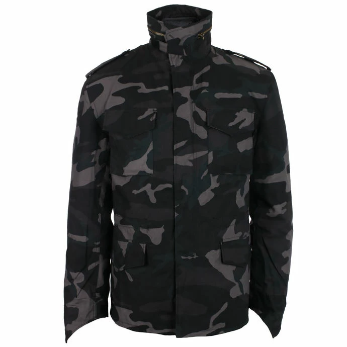 Winter Men“s Jacket SURPLUS - M 65 - Black Camo - Image 5