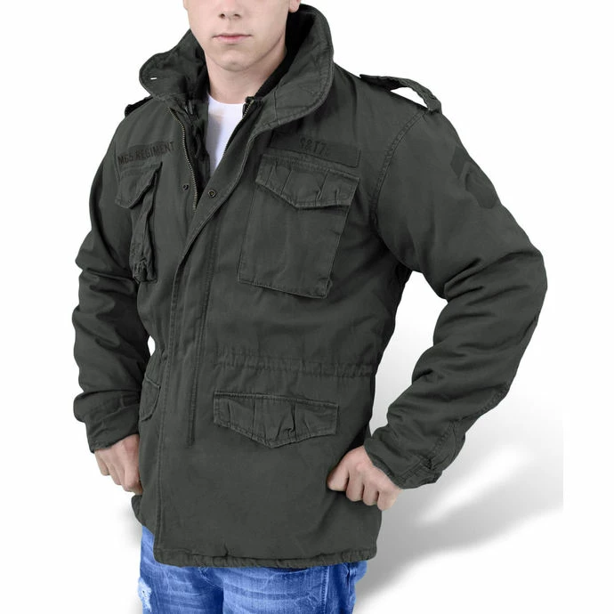 Winter Men´s Jacket SURPLUS - REGIMENT M 65 - Black - Image 2