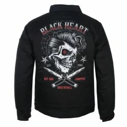 Men's Jacket BLACK HEART - DENY BOY - BLACK
