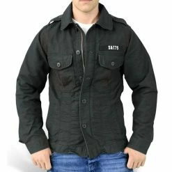 Men's Jacket SURPLUS - HERITAGE VINTAGE - Black