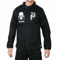 Men's Jacket PRIMITIVE X MEGADETH - Rattlehead - Black