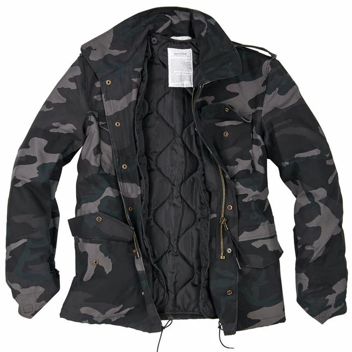 Winter Men“s Jacket SURPLUS - M 65 - Black Camo - Image 6