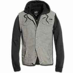 Men's Jacket BRANDIT - Rock Point - Black/Grey