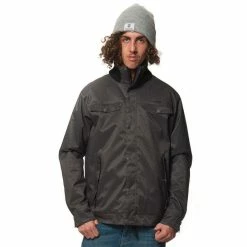 Men's Jacket Winter HORSEFEATHERS - RECON - Black