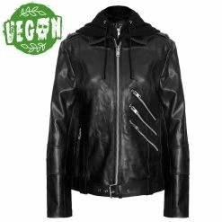 Men's Jacket (perfecto) KILLSTAR - Moody - Vegan - Black