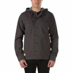 Jacket Men Spring/fall VANS - Lismore New - Charcoal