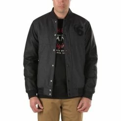 Jacket Men Spring/fall VANS - Sawyer - Phantom Heather