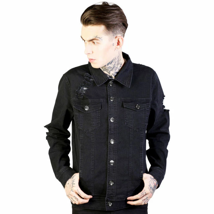 Jacket Men Spring/fall Disturbia - Noir - Black