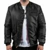 Jacket Men FAMOUS STARS & STRAPS - Covert MA - Black
