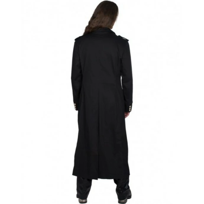 Coat Men's BLACK PISTOL - Army Coat Denim - BLACK - Image 3