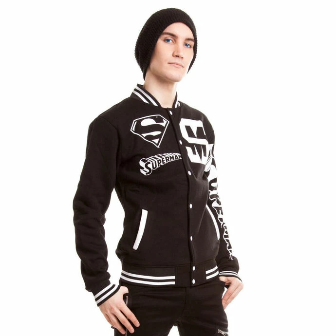 Jacket Men POIZEN INDUSTRIES - SuperTeam - Black