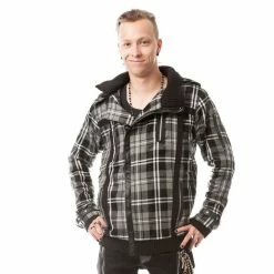 Winter Men´s Jacket POIZEN INDUSTRIES - LUCA - GREY