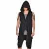 Vest Hooded (unisex) AMENOMEN - Black