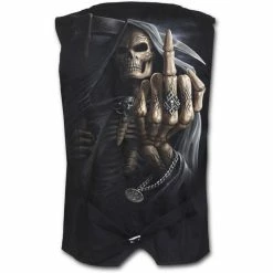 Men's Vest SPIRAL - BONE FINGER