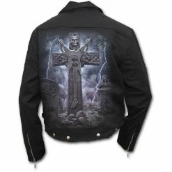 Men's Spring-autumn Jacket SPIRAL - ROCK ETERNAL - Black