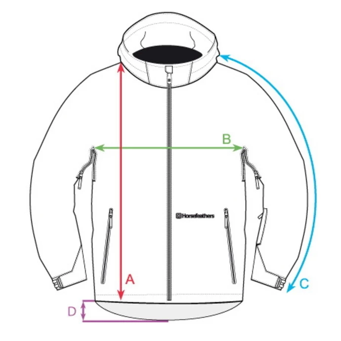 Men's Jacket HORSEFEATHERS - RECRUIT - BLACK CAMO - Image 3