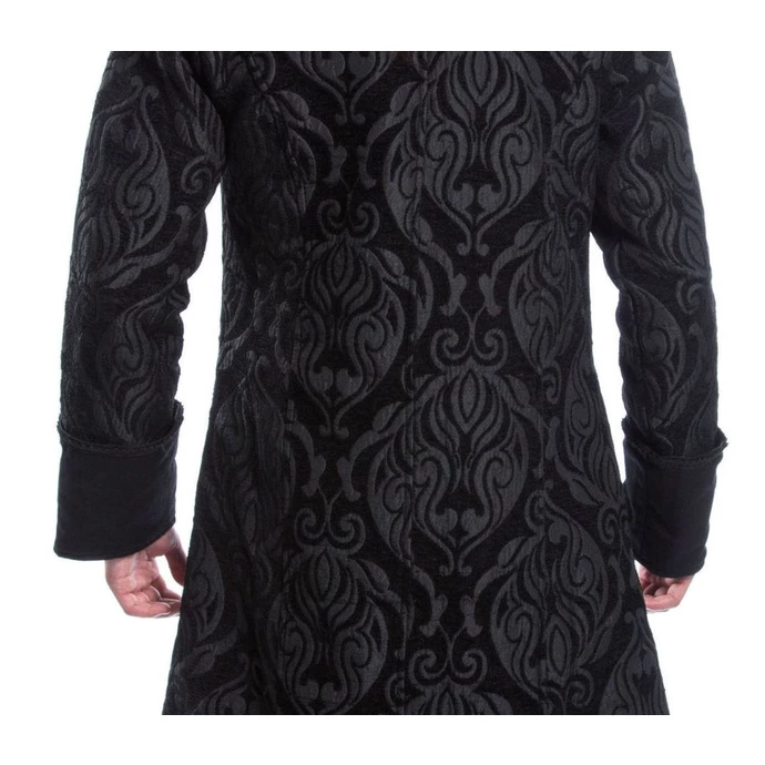 Men's Coat POIZEN INDUSTRIES - MONARCH - BLACK BROCADE - Image 4