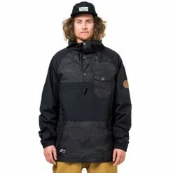 Men's Jacket HORSEFEATHERS - RECRUIT - BLACK CAMO