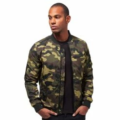 Men's Jacket (bomber) URBAN CLASSICS - Light Camo