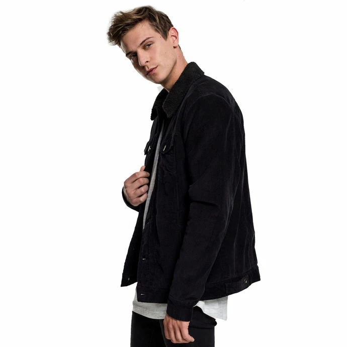 Winter Men“s Jacket URBAN CLASSICS - Sherpa Corduroy - Image 3