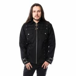 Men's Jacket CHEMICAL BLACK - ALEKSI - BLACK