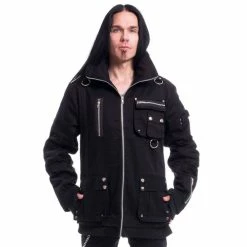 Men's Jacket Chemical Black - ARSEN - BLACK