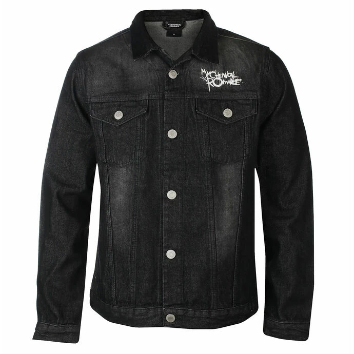 Men's Jacket My Chemical Romance - Logo - Black DENIM - ROCK OFF - Image 2