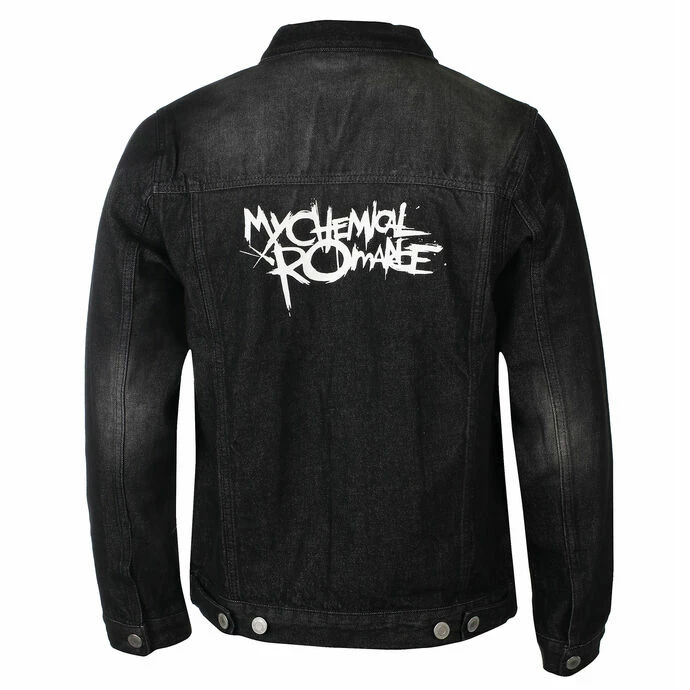 Men's Jacket My Chemical Romance - Logo - Black DENIM - ROCK OFF