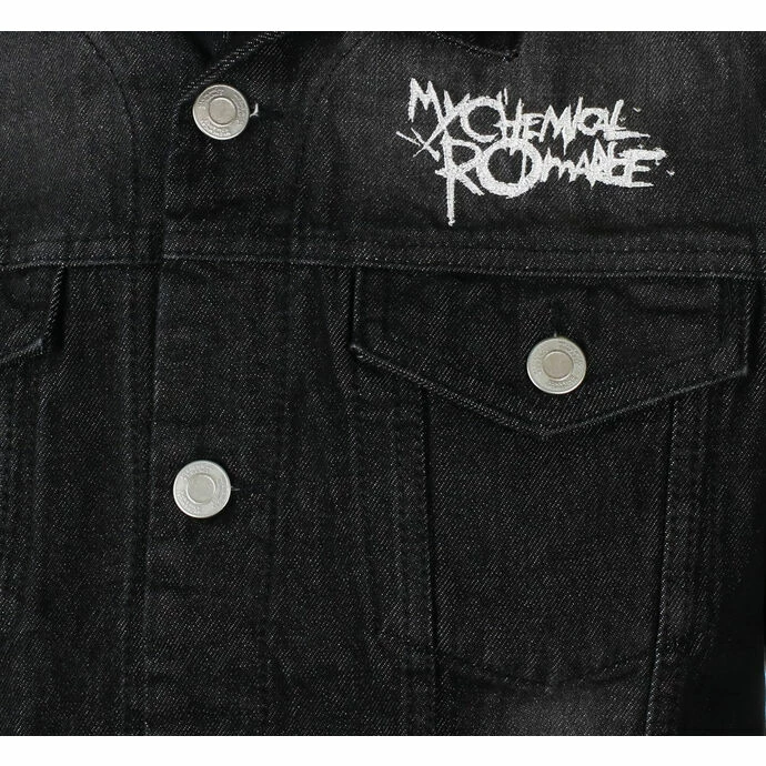 Men's Jacket My Chemical Romance - Logo - Black DENIM - ROCK OFF - Image 6