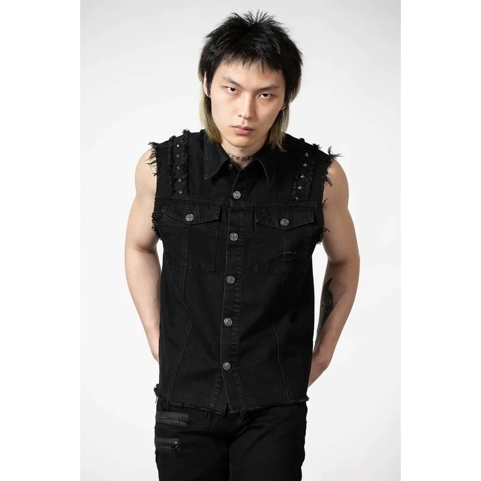 Men's Vest KILLSTAR - Ruse Denim - Black - Image 2