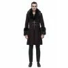 Men's Coat DEVIL FASHION - Master Of Death Gothic Fur