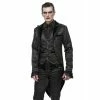 Men's Coat DEVIL FASHION - Dream Snatcher Gothic Patterned Swallowtail