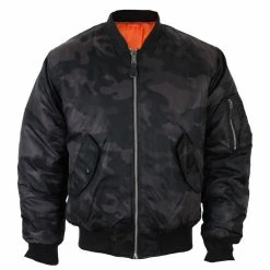 Men's Jacket Bomber (winter) BRANDIT - MA1 Camo