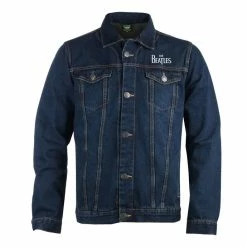 Men's Jacket Beatles - Drum Logo - DENIM - ROCK OFF