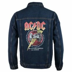 Men's Jacket AC/DC - About To Rock - DENIM - ROCK OFF