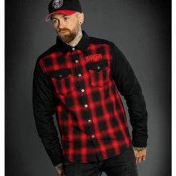 Men's Jacket HYRAW - RED CREW