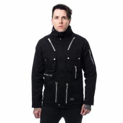 Men's Jacket POIZEN INDUSTRIES - KINGSTON - BLACK