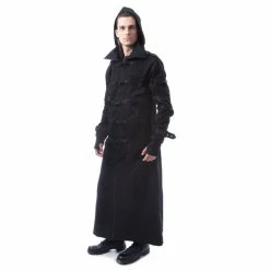 Men's Coat POIZEN INDUSTRIES - OTIS - BLACK