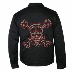 Men´s Jacket LETHAL THREAT - PINSTRIPE - BLACK