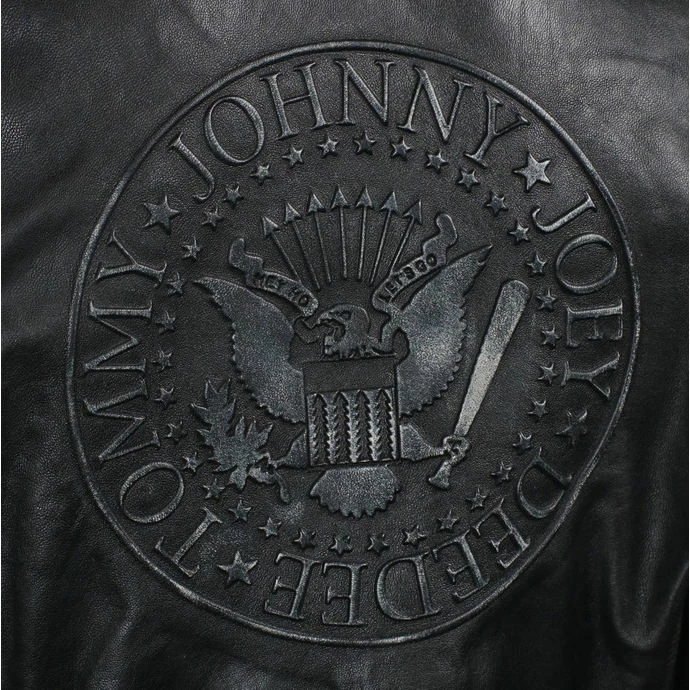 Men's (biker) Jacket Ramones - BLACK - Image 5