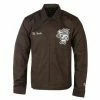 Men's Jacket HUF X THRASHER - Field Crew - Chocolate