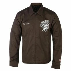 Men's Jacket HUF X THRASHER - Field Crew - Chocolate