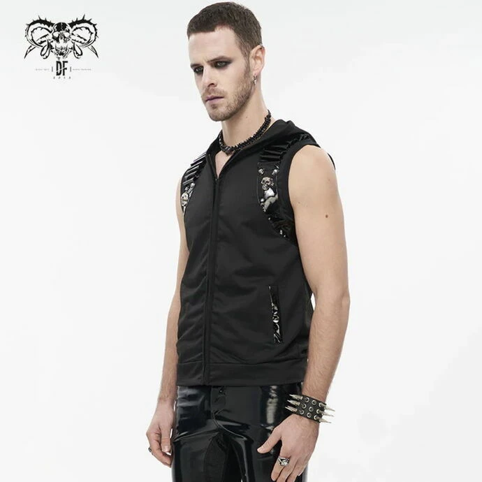Men's Vest DEVIL FASHION - 'Number Of The Beast Punk - Image 2