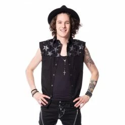 Men's Shirt (vest) Vixxsin - STAR CHAOS - Black
