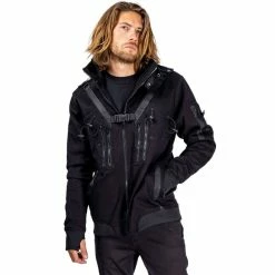 Men's Jacket CHEMICAL BLACK - STYX - BLACK