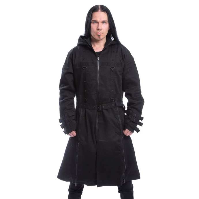 Men's Coat HEARTLESS - TARQUIN - BLACK