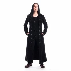 Coat Men's VIXXSIN - WALKER - BLACK